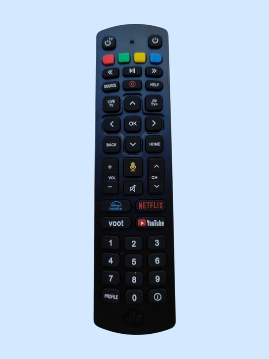 Original Jio Set Top Box Remote – Voice Control JioFiber – Faritha
