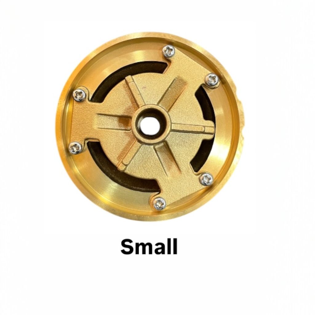 “Kaff flame spreader showing even blue flame during cooking”