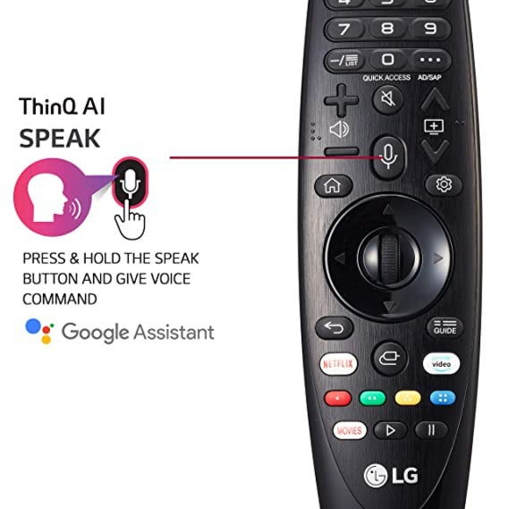 LG AN-MR20GA Magic Remote compatibility — LG UJ UN series webOS Smart TVs India Faritha