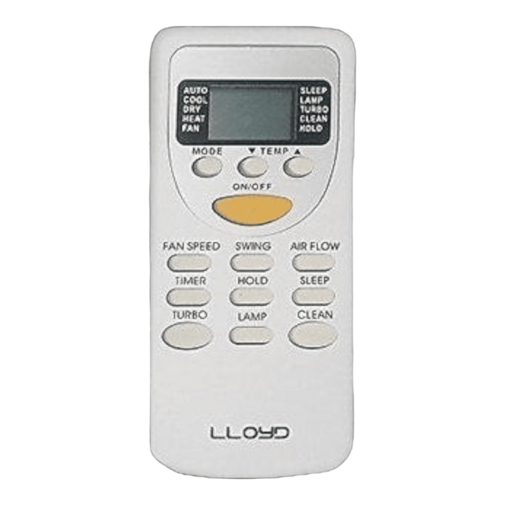 Lloyd AC Remote AC03 compatible replacement for Lloyd air conditioners – Faritha India