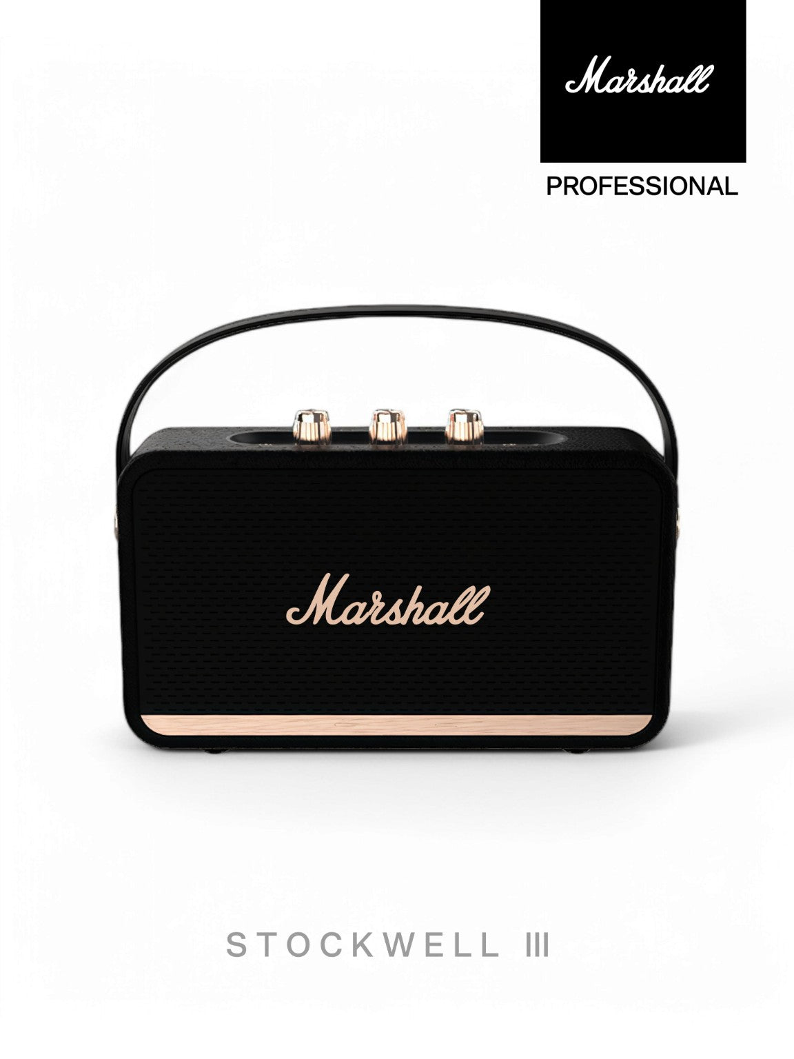 Portable Bluetooth speaker in black