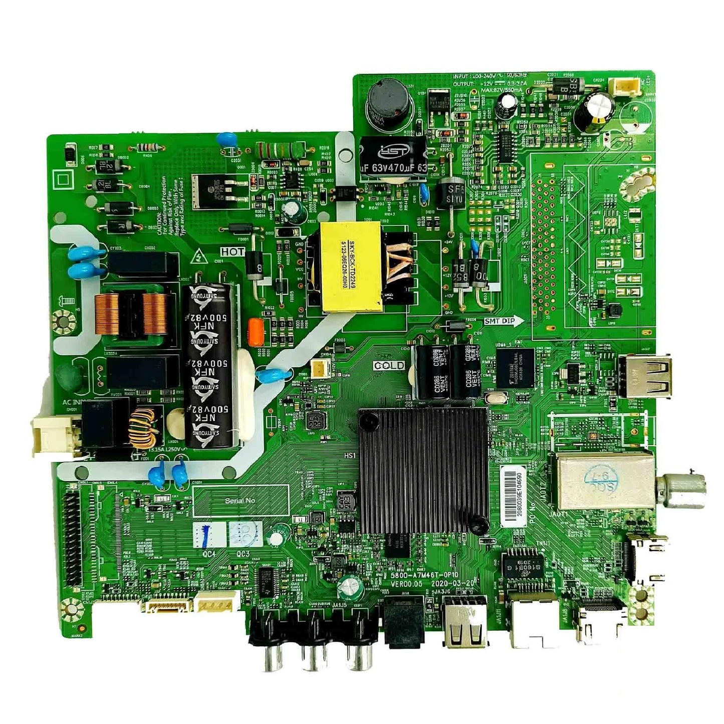 OnePlus 32" LED TV Motherboard – OEM Mainboard for Models 32Y1 / 32HAOA00
