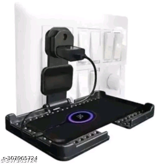 Geocarter Fancy Hanging Mobile Holder – Black Wall Mount India