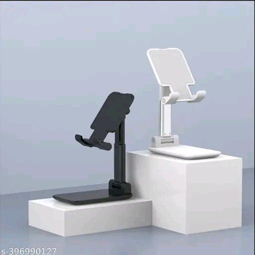 Geocarter Black Multi-Purpose Wall-Mountable Mobile Stand Holder India