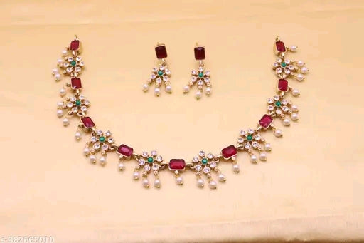 Elegant Feminine Jewellery Sets - Gold Plated with Cubic Zirconia