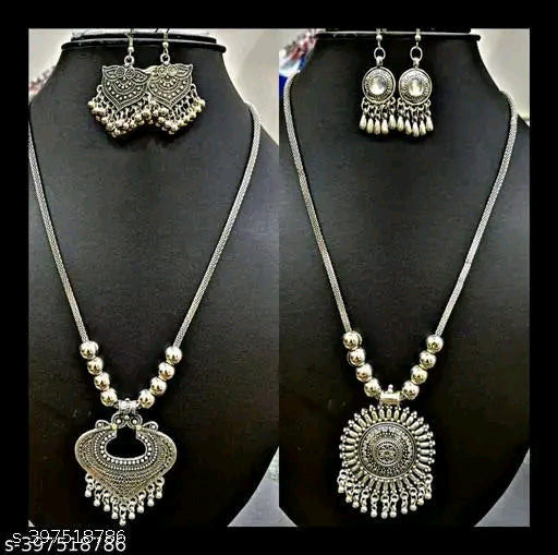 Feminine Colorful Jewellery Set - Gold Plated with Cubic Zirconia