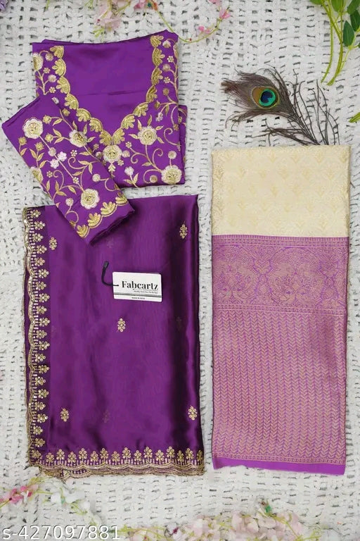 South Indian Style Half Saree for Women | Traditional Langa Voni Set#