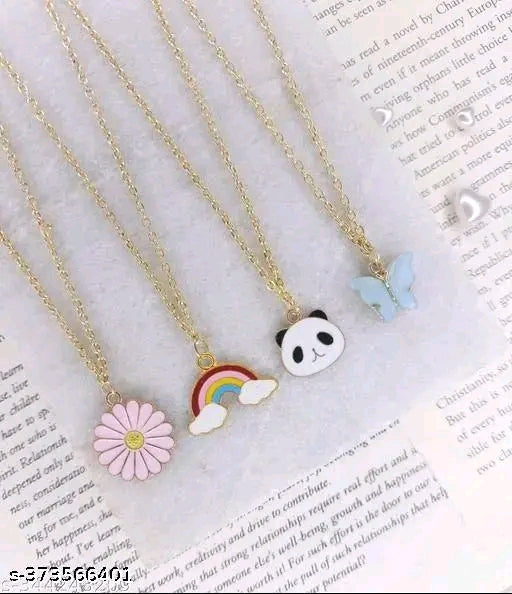Shimmering Fancy Women Necklace and Earrings Set India