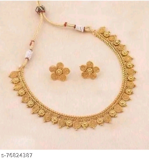 Royal Radiance Gold-Plated Wedding Jewellery Set India