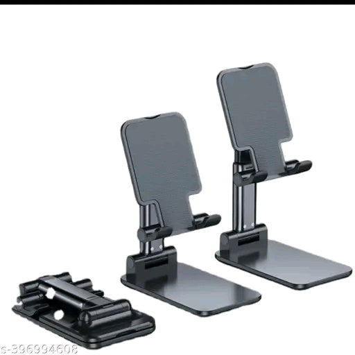 Geocarter Black Multi-Purpose Wall-Mountable Mobile Stand Holder India