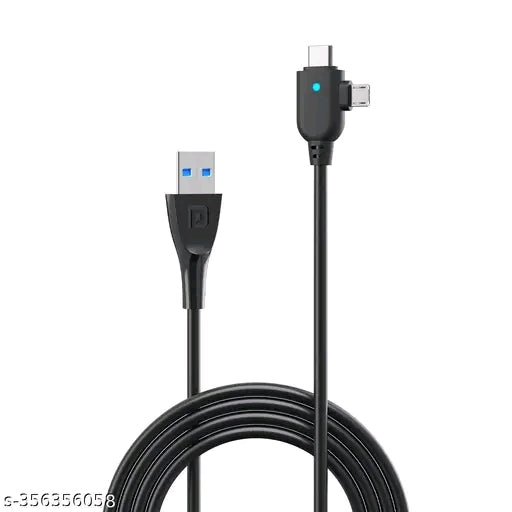 Portronics High-Speed Charging Cable – Fast Durable iOS Devices India