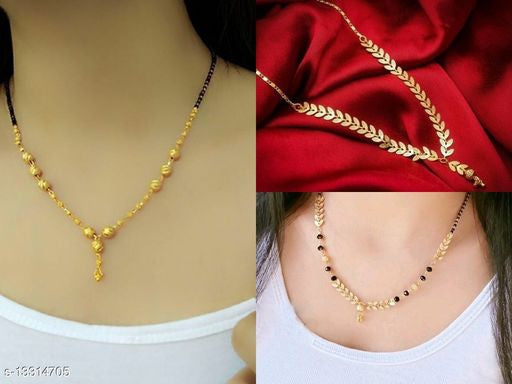 Twinkling Elegant Mangalsutras - Faritha