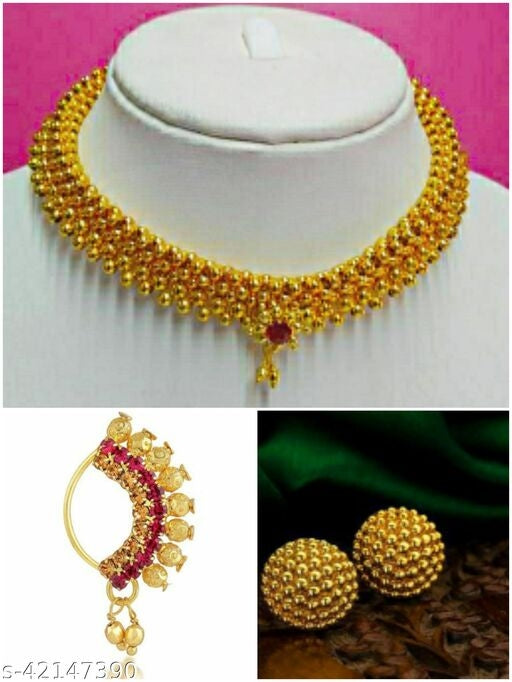 Twinkling Fancy Jewellery Sets - Faritha