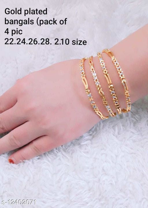 Shimmering Unique Bracelet & Bangles - Faritha