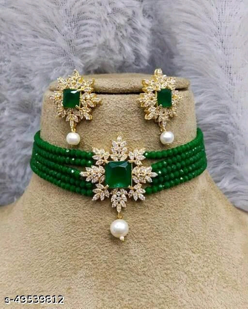 Twinkling Graceful Jewellery Sets - Faritha