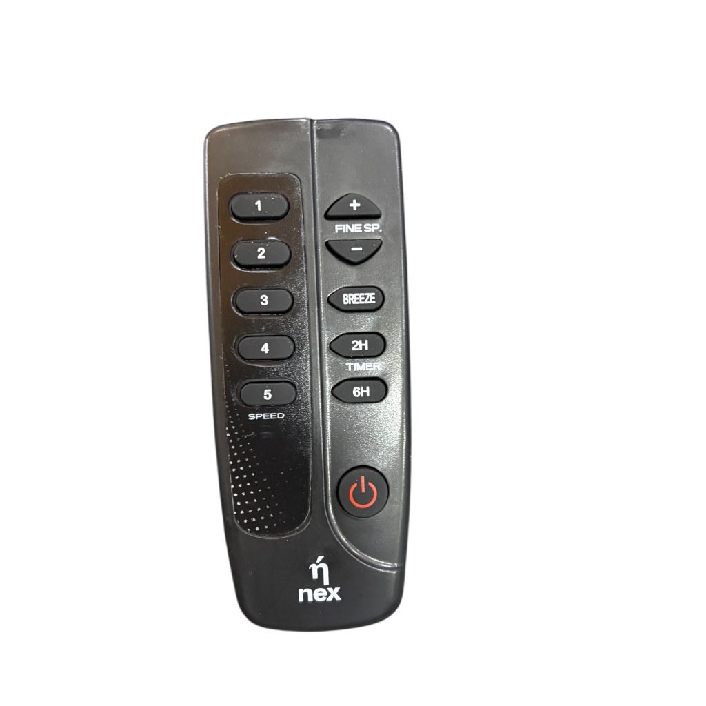 Nex Ceiling Fan Remote Control – 5 Speed Breeze Mode Timer – Faritha