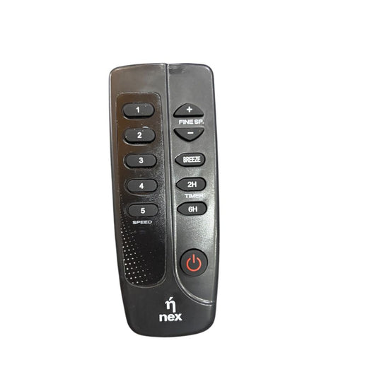 Nex Ceiling Fan Remote Control – 5 Speed Breeze Mode Timer – Faritha