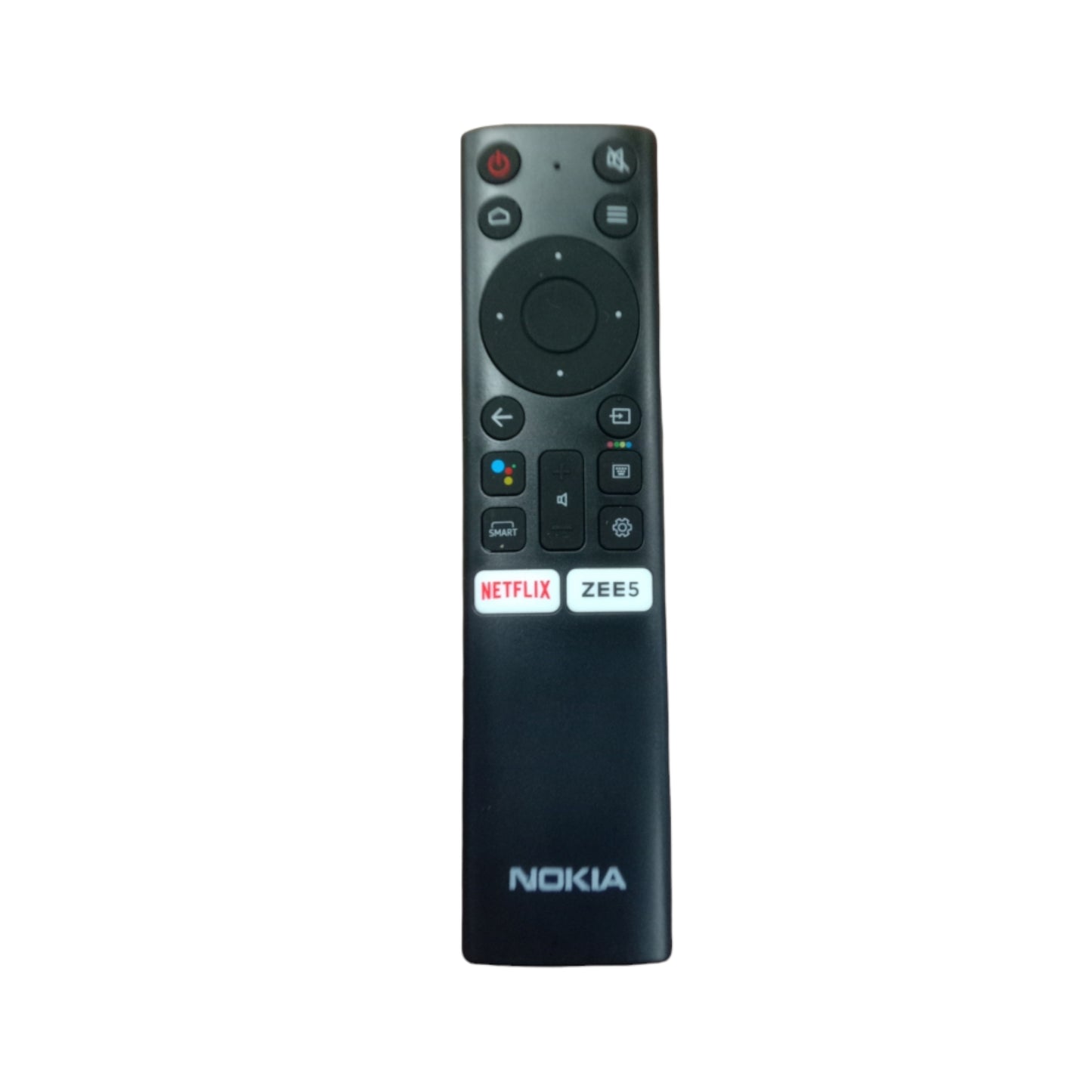 Nokia Smart LED TV Remote back view — 2 AAA batteries India Faritha 2026