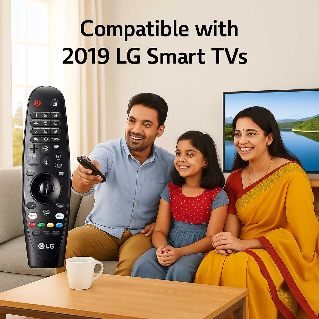 LG Magic Remote Control MR19BA – Compatible Replacement for LG Smart TVs #