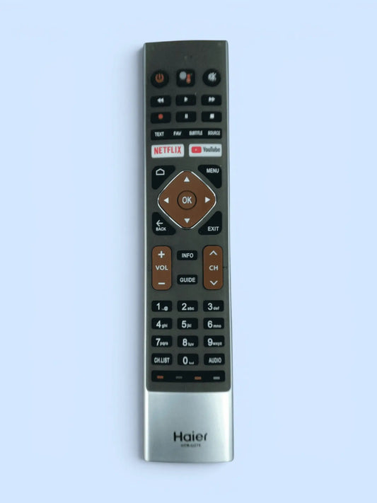 Original Haier Smart TV Remote Control with YouTube and Netflix Hotkeys for Haier Smart TVs – Buy Online India