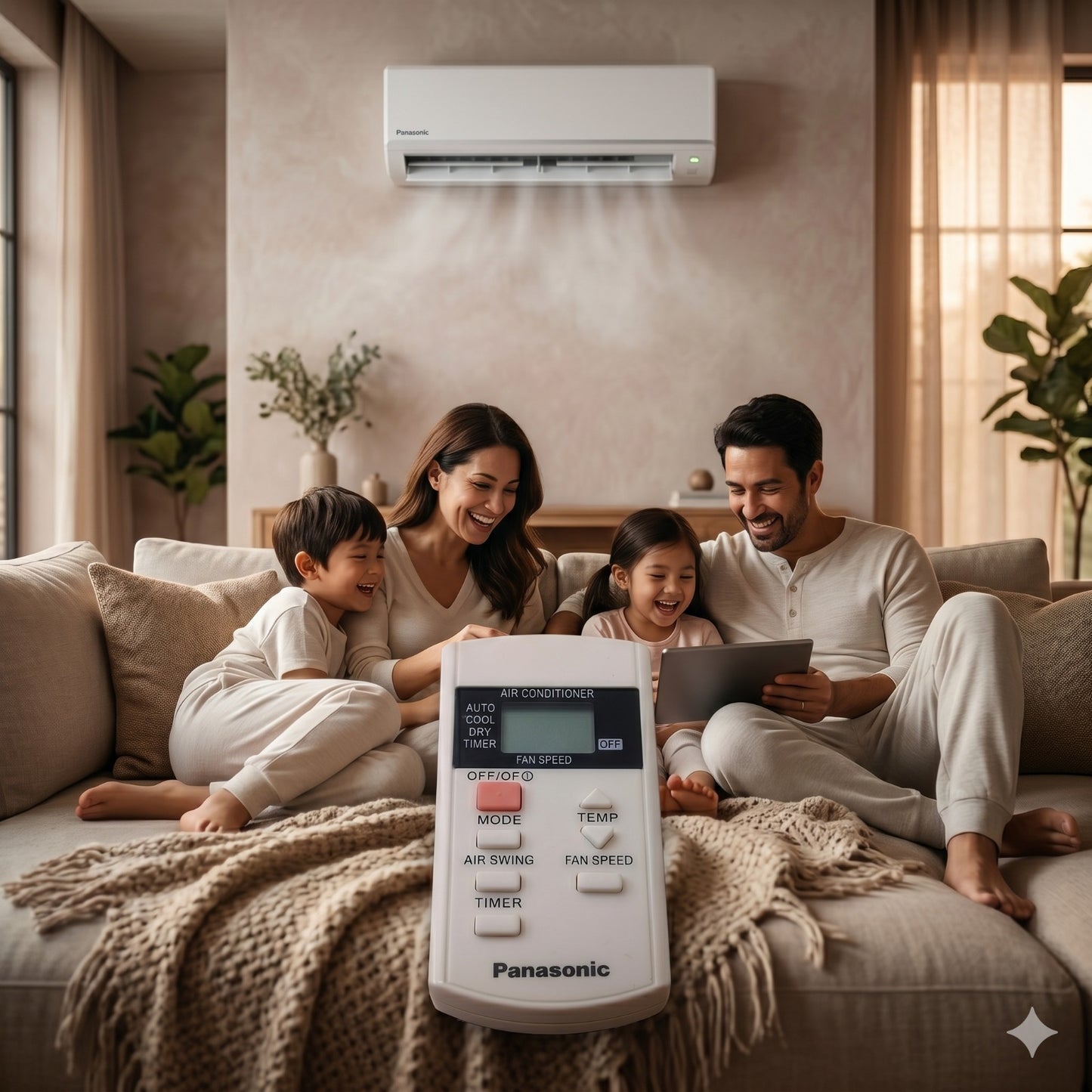 Panasonic AC Remote 44A packaging — compatible AC remote India Faritha 2026