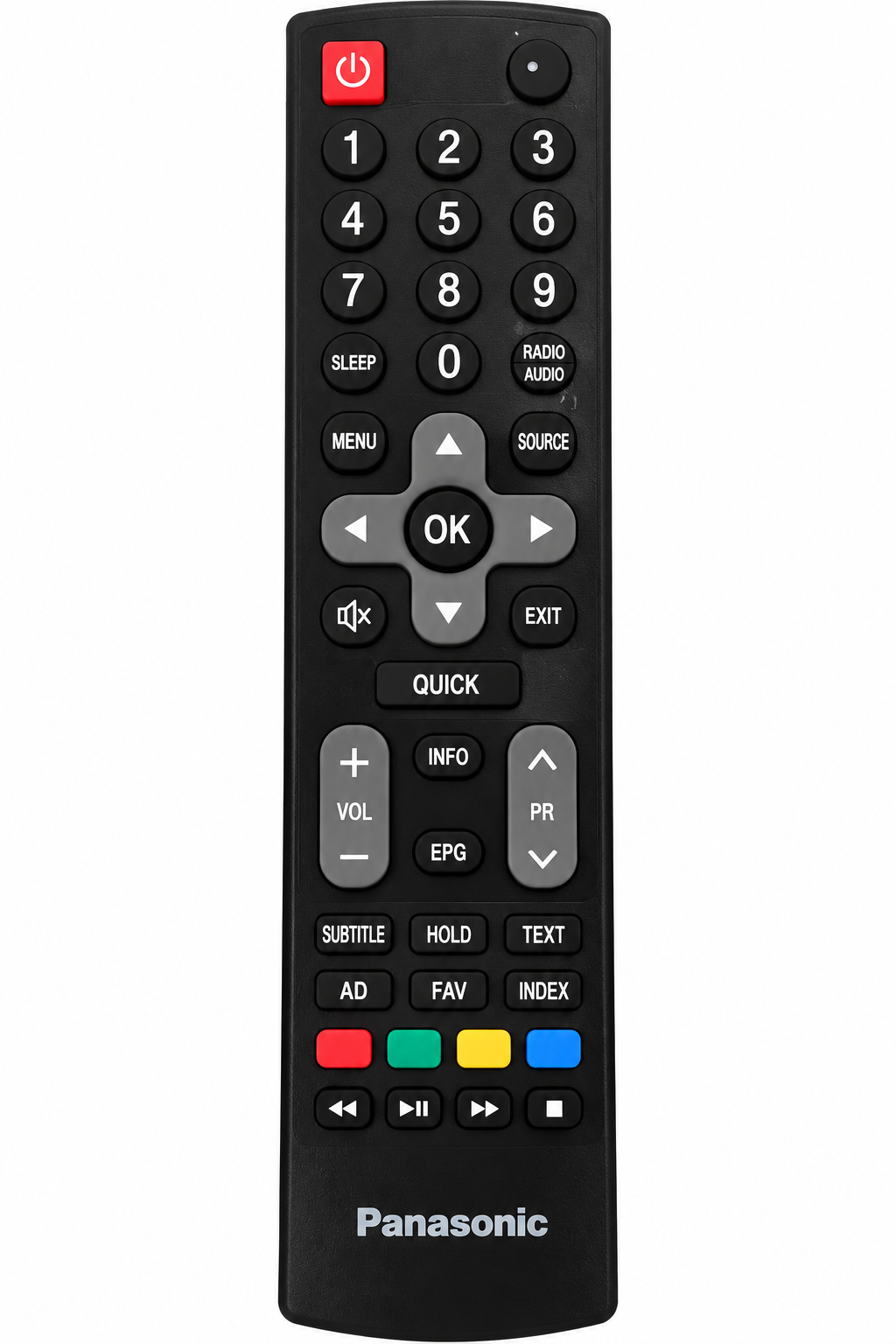 Panasonic LED TV replacement remote control