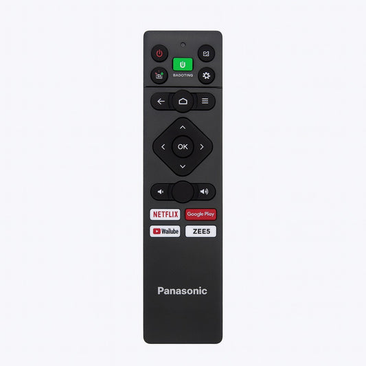 Original Voice Panasonic Smart TV Remote with Netflix, YouTube, Google Play & ZEE5 Buttons