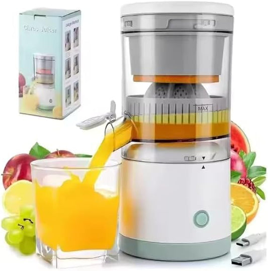 PRAVRUSHTI rechargeable portable electric citrus juicer for oranges and lemons