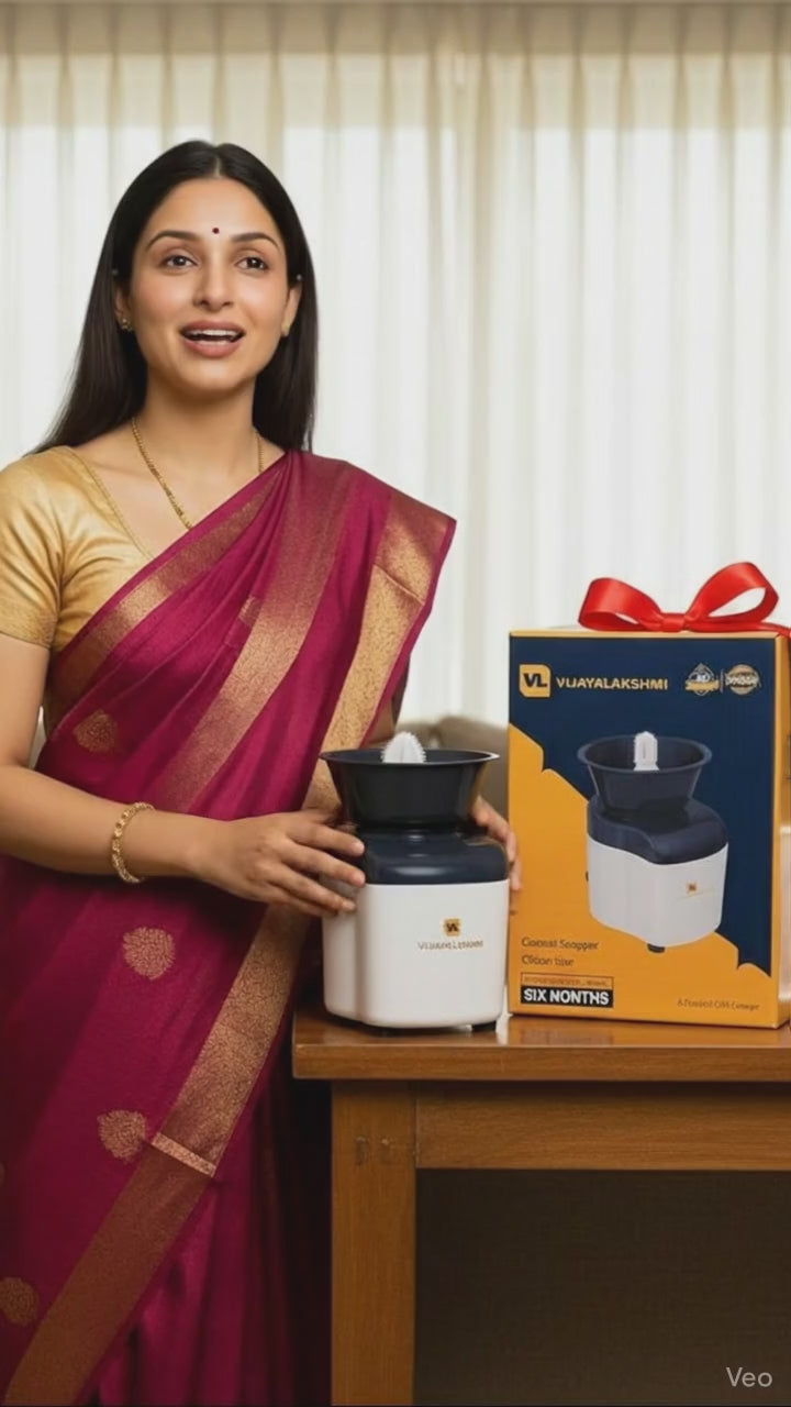 Vijayalakshmi Electric Coconut Scraper Citrus Juicer 2-in-1