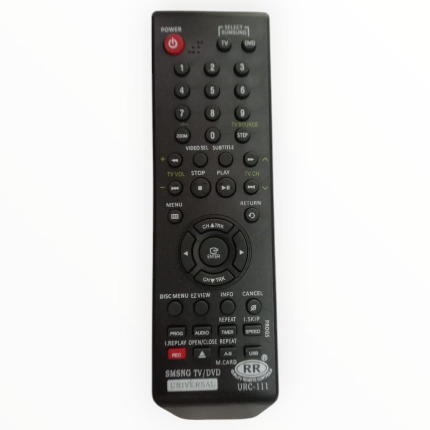 Samsung DVDs & TVs compatible for URC111