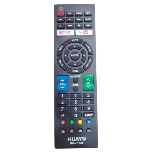 Sharp Smart TV Remote — YouTube Netflix compatible India Faritha 2026
