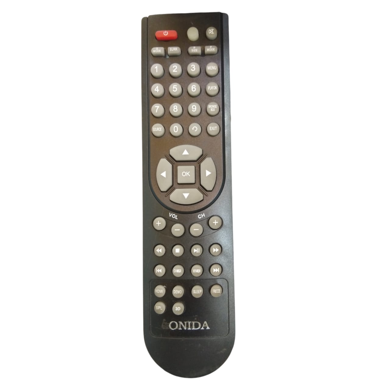 Onida LED/LCD TV Remote – Compatible Replacement for Non-Smart Onida TV Models