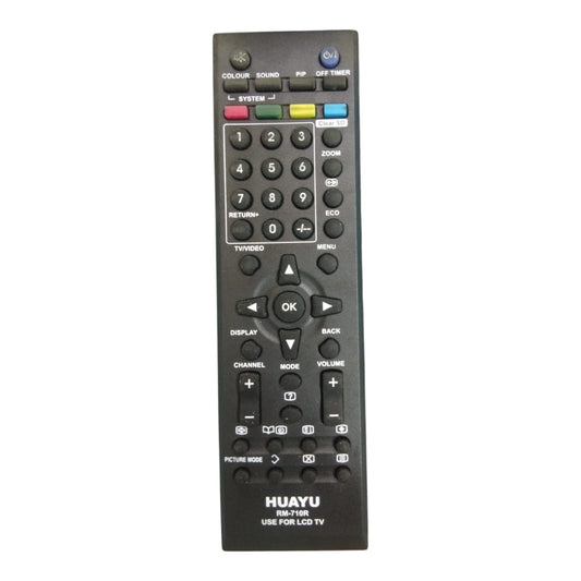 Huayu LCD LED TV Remote RM-710R – Universal Compatible Replacement India