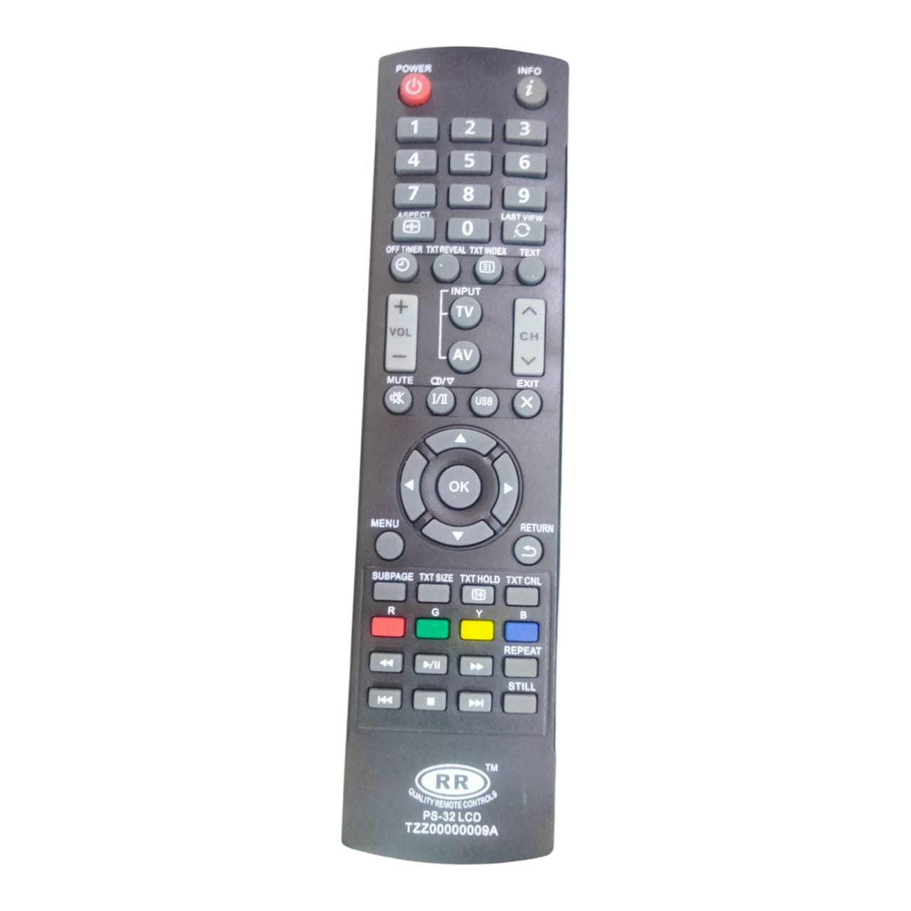 Panasonic 32 lcd tv remote