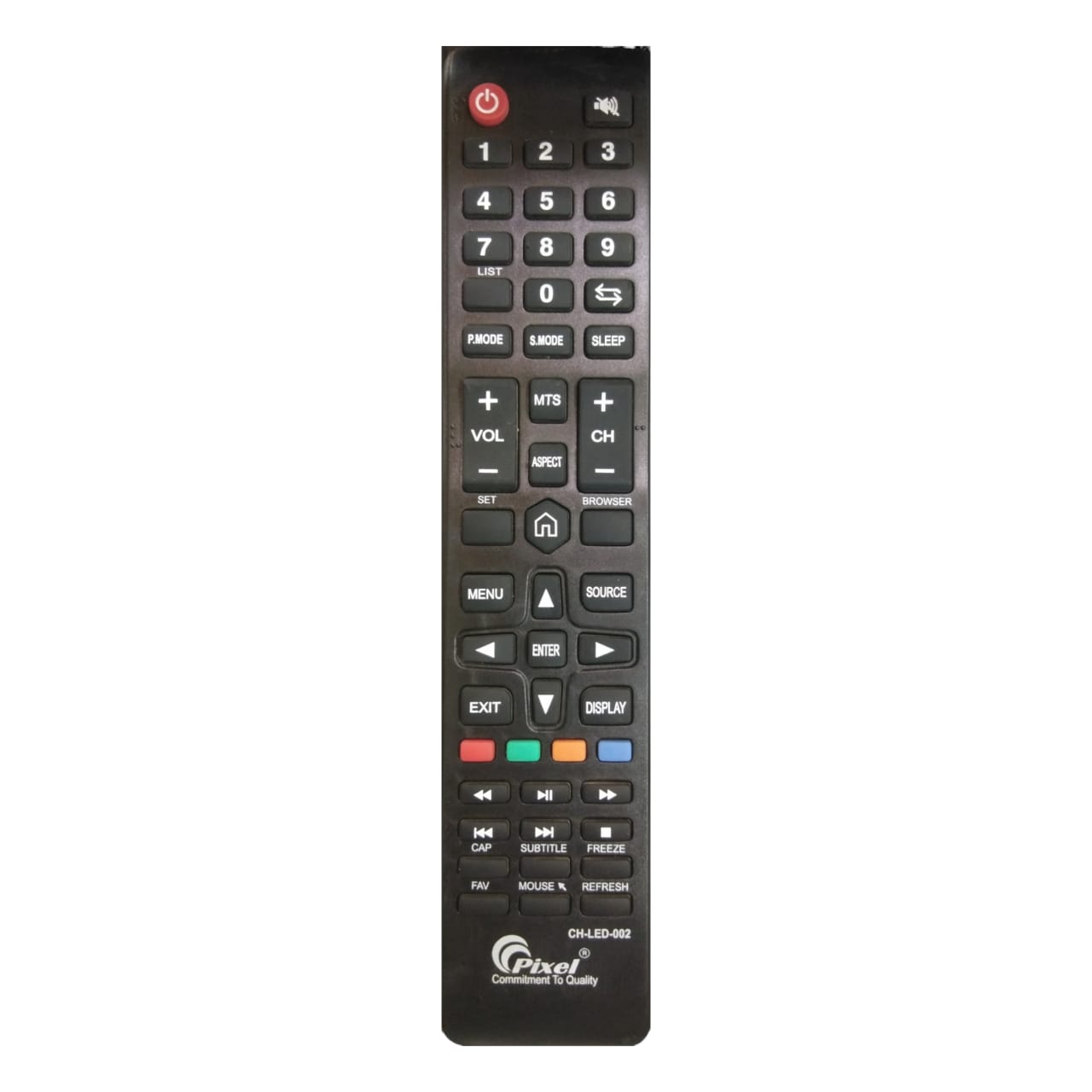 Pixel led002 tv remote