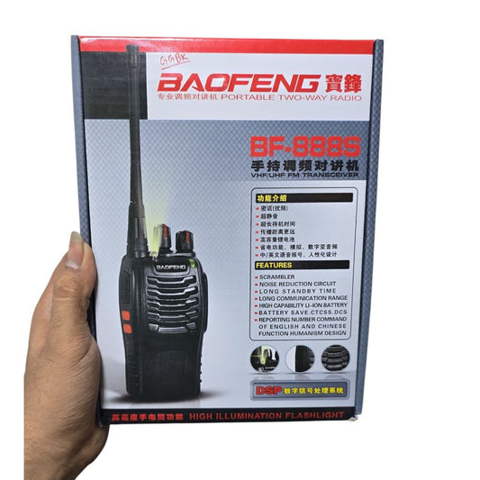 Rechargeable long range walkie talkie set for kids and adults