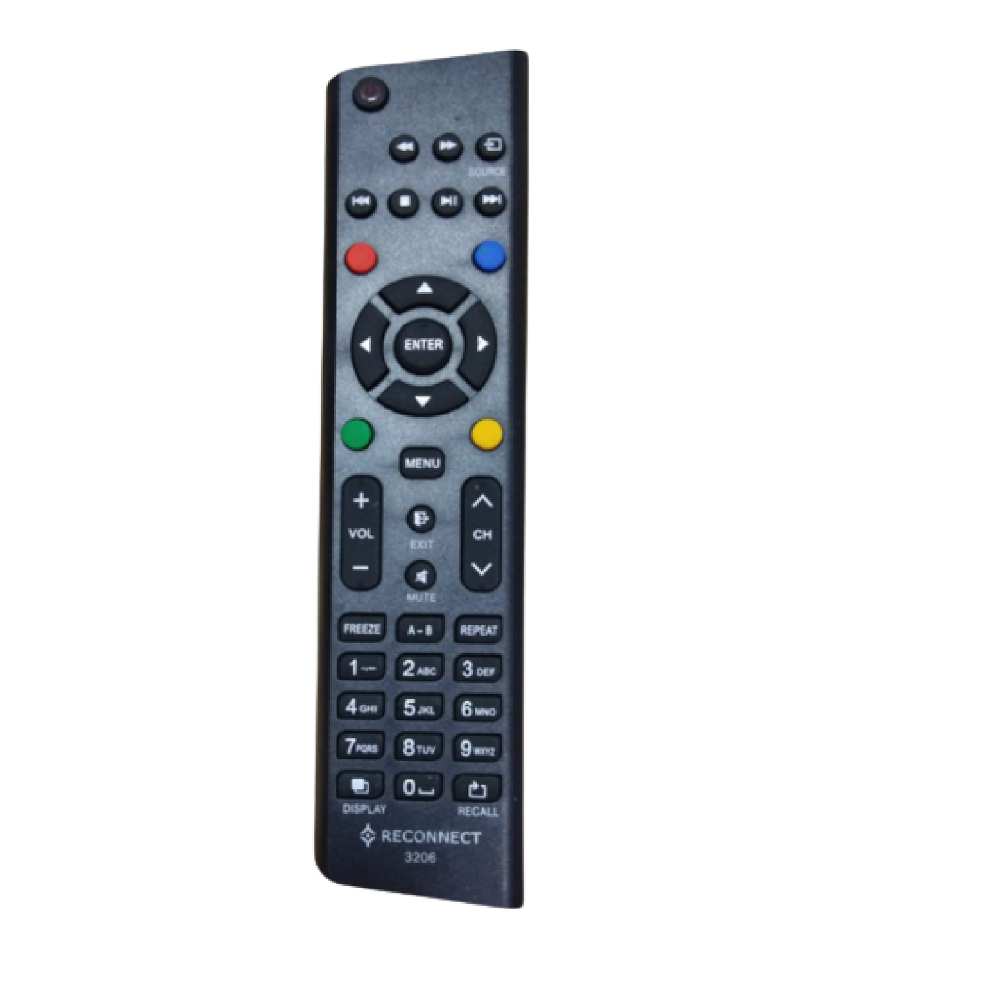 Reconnect LED TV Remote 3206 — compatible replacement India Faritha 2026