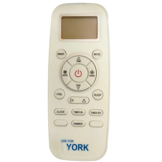 York AC Remote Control – Compatible Replacement for Model AC197 # @