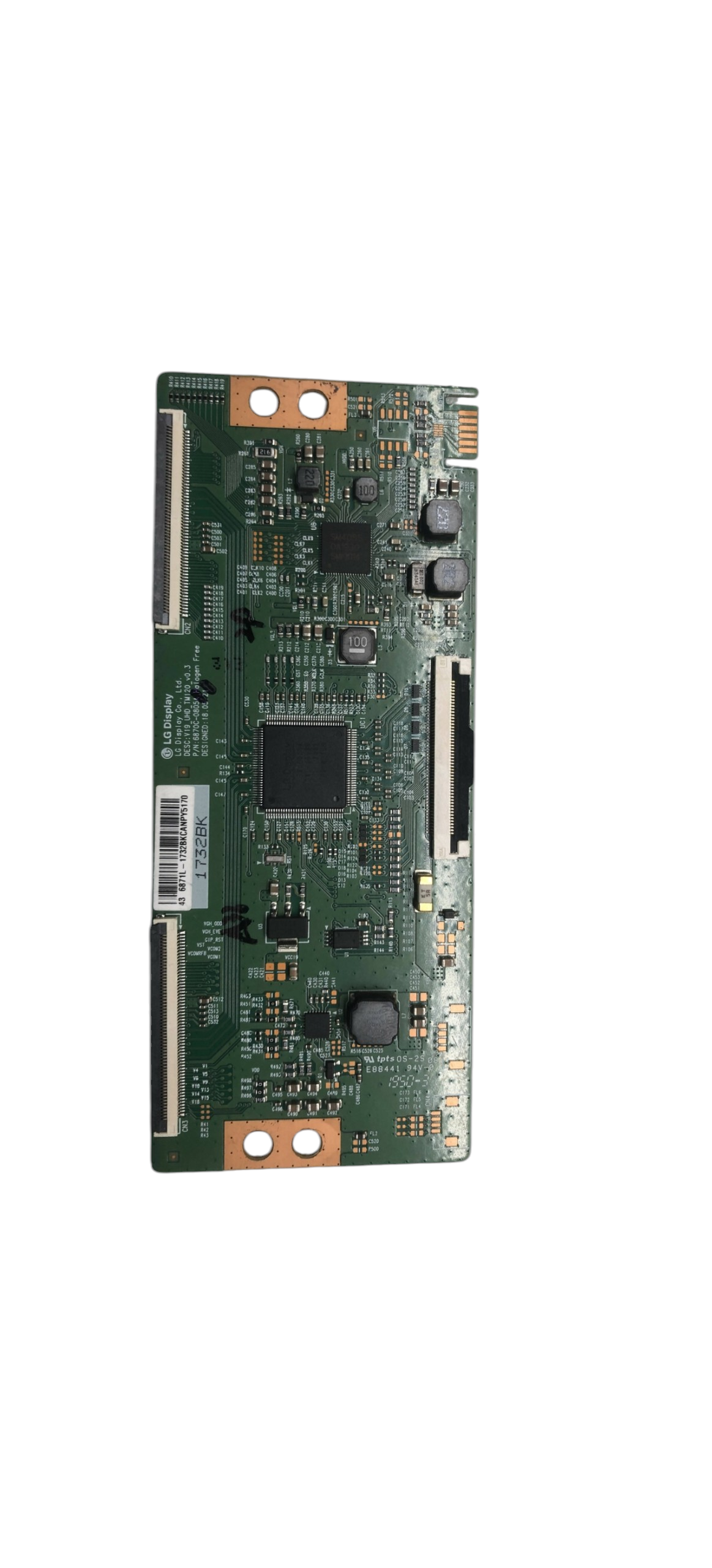 LG 43 49 inch T-Con board 6870C-0805A — genuine replacement India Faritha 2026