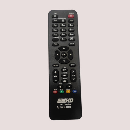 Genuine Original Remote Control for Sun Direct DTH F