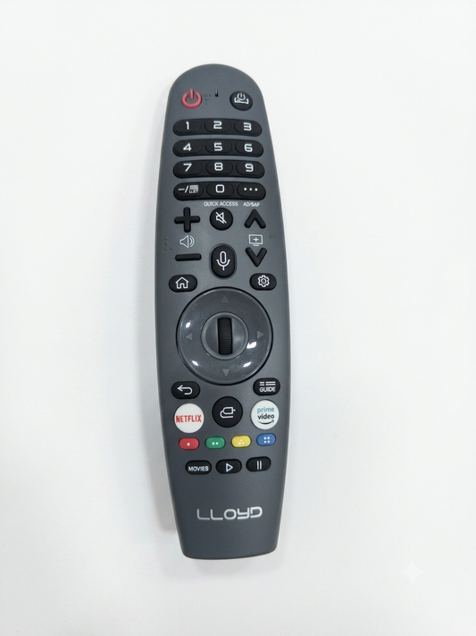 Lloyd Web OS Smart TV Remote Control Suitable for 4K Ultra HD LED FHD Tv 850D 850E Series with Voice Command