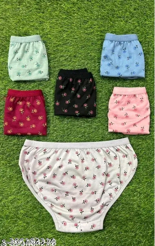 6 Piece Combo Women Girl Panties Innerwear – L India