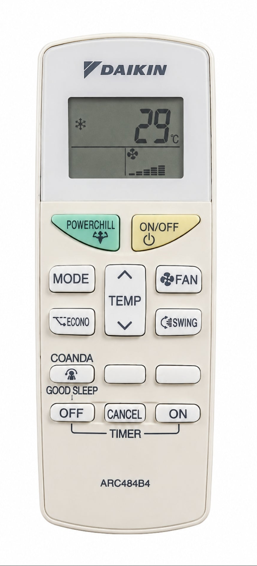 Daikin AC Remote Control ARC484B4 – Compatible Replacement for Daikin Air Conditioners | Buy India