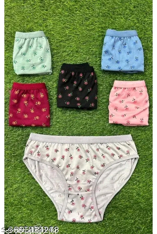 6 Piece Combo Women Girl Panties Innerwear – L India