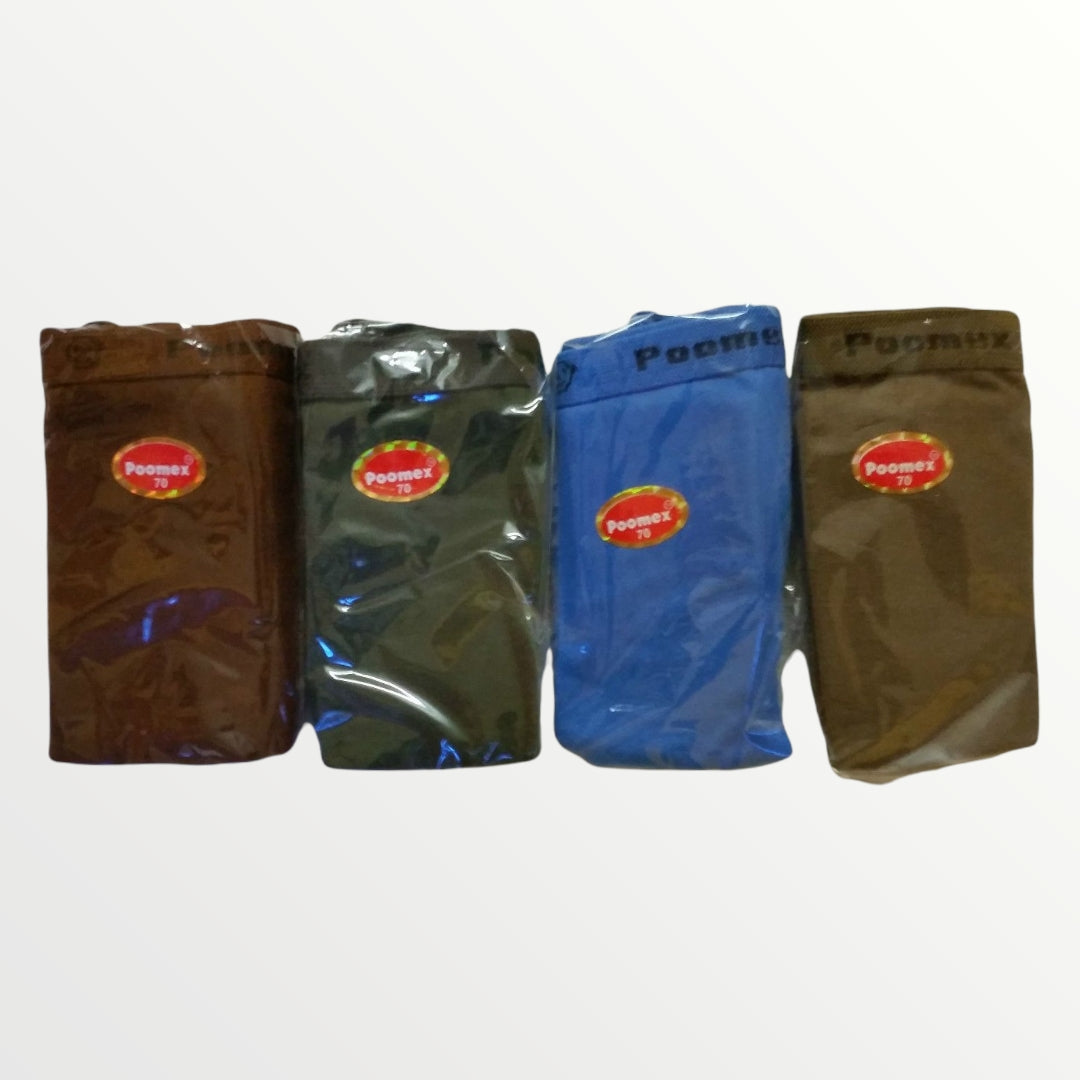 Poomex Boys Kids Cotton Innerwear Briefs Pack of 4 – Comfortable India
