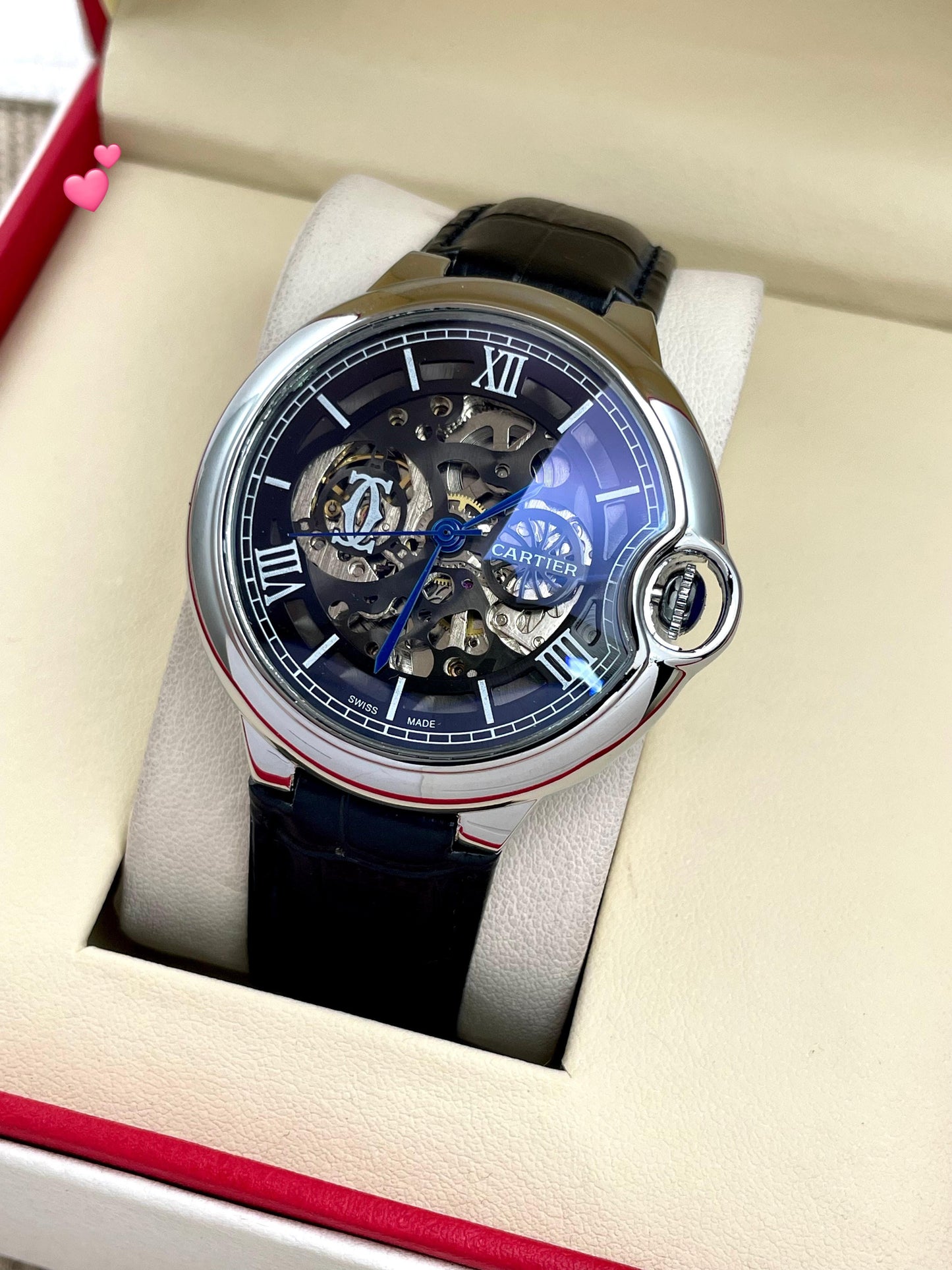 Cartier Master Material Gents Watch 5 Colors