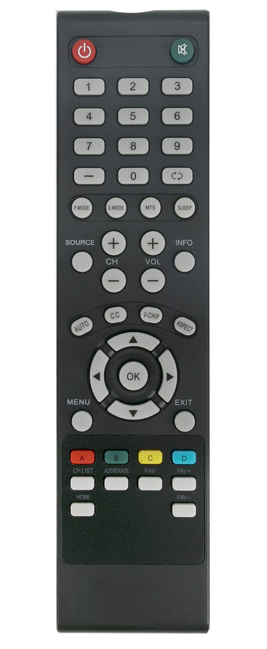 Vu, Reconnect, Mitashi 3-in-1 LCD TV Remote Control – Universal Replacement | AAA Battery Operated#