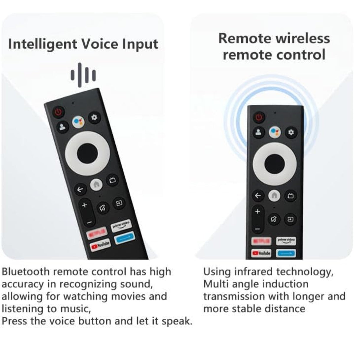 Voice Remote philips with Smart UHD LED Remote Controller