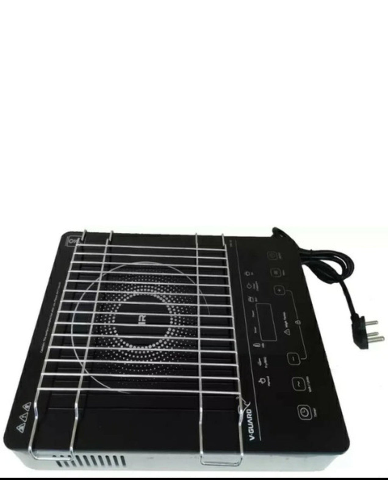 V-Guard VIRC 02 2200W Infrared Cooktop with Touch Panel (Works with All Cookware)