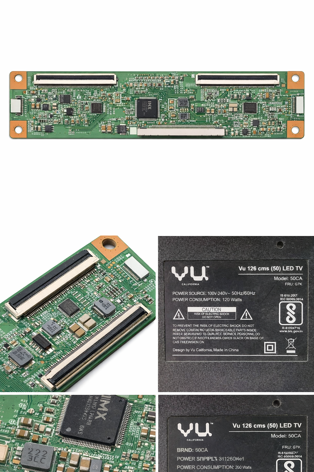Tcon board for"15Y_65_FU11BPCMTA4V0.3 " TV High-Quality Replacement #